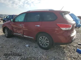 2016 Nissan Pathfinder SV z VIN 5N1AR2MM2GC629668, wystawiony jako Copart lot #52418695 z przebiegiem Nie podano mil oraz Szkoda całkowita • Salvage title. Historia ofert i sprzedaży dostępna na DreamBid. Obrazek 2.