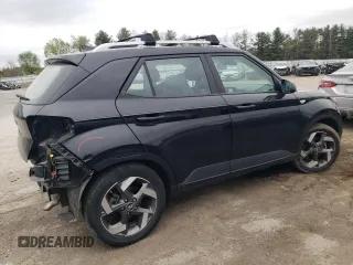 2021 Hyundai Venue SEL with VIN KMHRC8A35MU089922, listed as a Copart auction lot 53972725 with 43,979 mi miles and Salvage title. Bid and sale history available at DreamBid. Image 3.