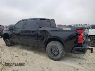 2022 Chevrolet Silverado 1500 LT Trail Boss with VIN 3GCUDFET5NG654765, listed as a Copart auction lot 82947694 with 77,747 mi miles and Salvage Title. Bid and sale history available at DreamBid. Image 2.
