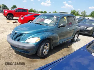 2001 Chrysler PT Cruiser with VIN 3C4FY4BB91T521134, listed as a IAAI auction lot 42588693 with 156,751 mi miles and . Bid and sale history available at DreamBid. Image 2.