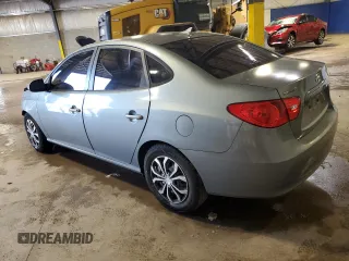 2009 Hyundai Elantra GLS with VIN KMHDU46DX9U787838, listed as a Copart auction lot 61500845 with 146,127 mi miles and Salvage title. Bid and sale history available at DreamBid. Image 2.