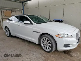 2011 Jaguar XJ with VIN SAJWA1CB2BLV07172, listed as a Copart auction lot 63343085 with 135,119 mi miles and Salvage title. Bid and sale history available at DreamBid. Image 4.