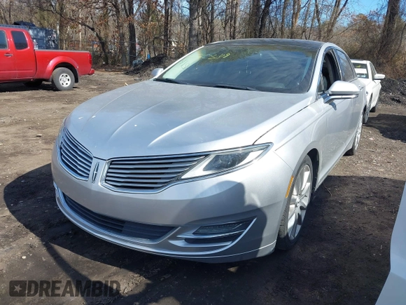2015 Lincoln MKZ with VIN 3LN6L2G9XFR607285, listed as a IAAI auction lot 41572389 with 138,899 mi miles and . Bid and sale history available at DreamBid. Image 2.
