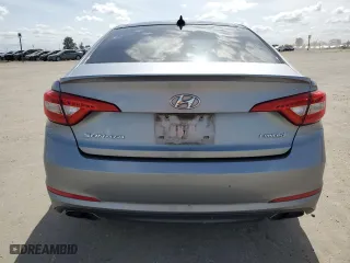 2015 Hyundai Sonata 2.4L Limited with VIN 5NPE34AF3FH024764, listed as a Copart auction lot 50980725 with 163,846 mi miles and Salvage Title. Bid and sale history available at carsss.com. Image 6.