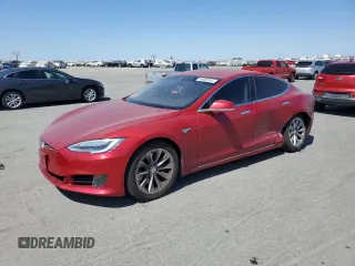 2016 Tesla Model S 70 with VIN 5YJSA1E19GF147460, listed as a Copart auction lot 64068545 with 99,201 mi miles and Salvage title. Bid and sale history available at DreamBid. Image 1.