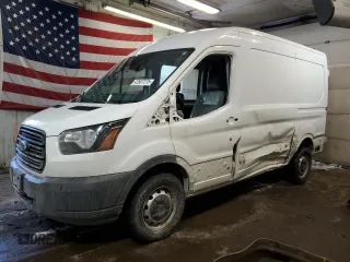 2018 Ford Transit with VIN 1FTYR1CM3JKA93793, listed as a Copart auction lot 42607275 with 125,241 mi miles and Salvage Title. Bid and sale history available at DreamBid. Image 1.