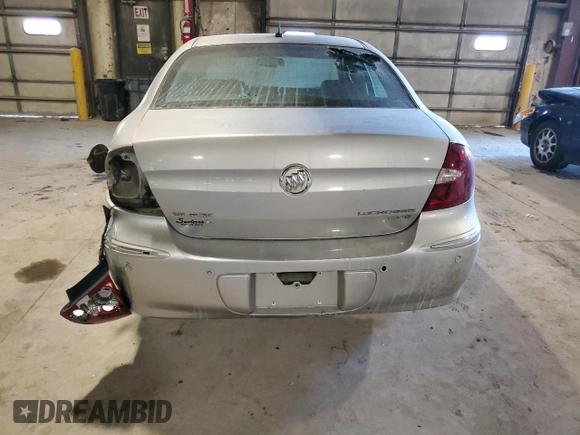 2007 Buick LaCrosse CXS with VIN 2G4WE587671190116, listed as a Copart auction lot 89013825 with 120,712 mi miles and Salvage Title. Bid and sale history available at carsss.com. Image 6.