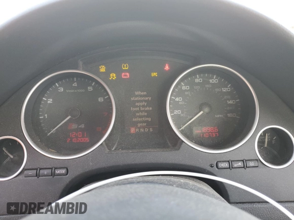 2007 Audi S4 z VIN WUARL48H17K900911, wystawiony jako Copart lot #43045565 z przebiegiem 110 737 mil mil oraz Czysty tytuł • Clean title. Historia ofert i sprzedaży dostępna na DreamBid. Obrazek 9.