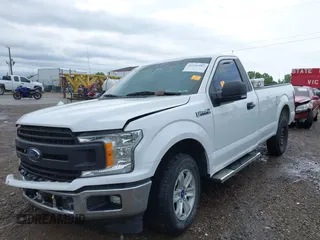 2019 Ford F-150 XL with VIN 1FTMF1C52KKD08601, listed as a IAAI auction lot 42256484 with 83,417 mi miles and . Bid and sale history available at DreamBid. Image 2.