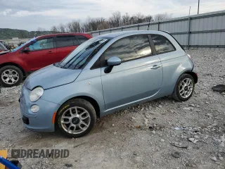 2013 FIAT 500 Pop with VIN 3C3CFFAR8DT530905, listed as a Copart auction lot 48082055 with 106,878 mi miles and Salvage Title. Bid and sale history available at carsss.com. Image 1.