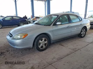 2002 Ford Taurus SE Standard with VIN 1FAFP53U62G170087, listed as a Copart auction lot 46486615 with 108,610 mi miles and Clean Title. Bid and sale history available at DreamBid. Image 1.