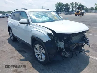 2023 Volkswagen Atlas SE with VIN 1V2HR2CA9PC536820, listed as a IAAI auction lot 42629724 with 25,419 mi miles and . Bid and sale history available at DreamBid. Image 1.