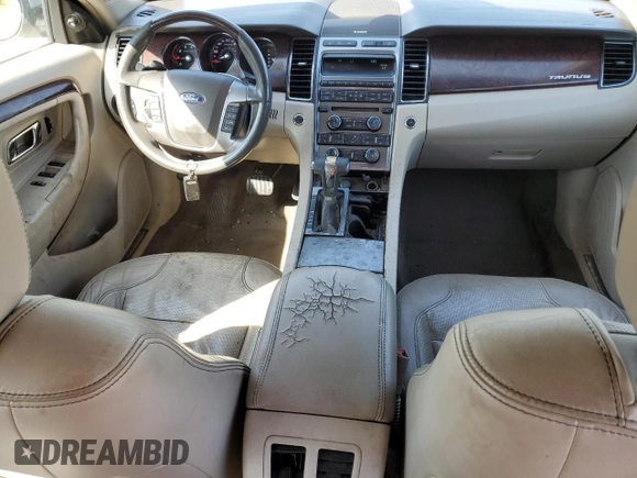 2011 Ford Taurus Limited z VIN 1FAHP2FW4BG100365, wystawiony jako Copart lot #53994645 z przebiegiem 93 803 mil mil oraz Szkoda całkowita • Salvage title. Historia ofert i sprzedaży dostępna na DreamBid. Obrazek 8.