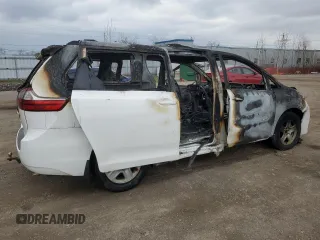 2018 Toyota Sienna LE с VIN 5TDJZ3DCXJS206893, выставлен на аукционе Copart как лот 54091505 с пробегом Не указан миль и На запчасти • Non repairable. История ставок и продаж доступна на DreamBid. Изображение 3.