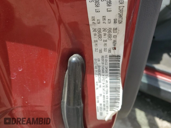 2006 Jeep Commander with VIN 1J8HH48KX6C203308, listed as a Copart auction lot 64456765 with 185,794 mi miles and Salvage title. Bid and sale history available at DreamBid. Image 13.