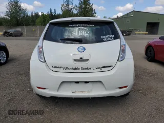 2016 Nissan LEAF S with VIN 1N4BZ0CP3GC307667, listed as a Copart auction lot 54147633 with 18,907 mi miles. Bid and sale history available at carsss.com. Image 6.