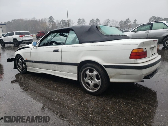 1998 BMW 3 Series M3 with VIN WBSBK0333WEC38246, listed as a Copart auction lot 84718054 with 165,736 mi miles and Salvage Title. Bid and sale history available at carsss.com. Image 2.