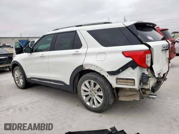 2021 Ford Explorer Limited с VIN 1FMSK7FH3MGA15397, выставлен на аукционе Copart как лот 59491525 с пробегом 137 930 миль миль и Списание • Salvage title. История ставок и продаж доступна на DreamBid. Изображение 2.