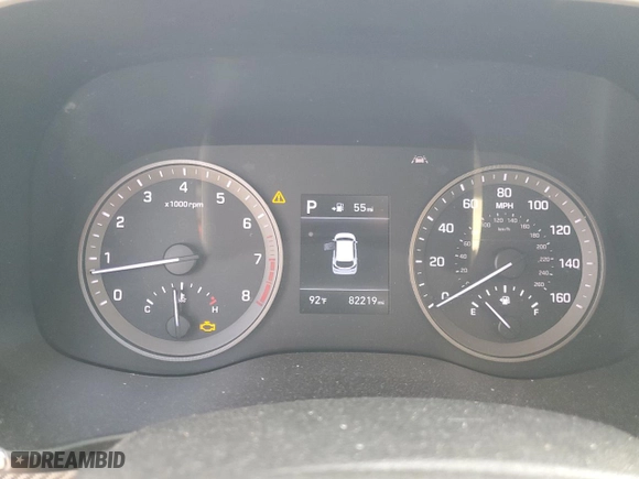 2020 Hyundai Tucson Sport with VIN KM8J33AL1LU144199, listed as a Copart auction lot 50039275 with 82,219 mi miles and Salvage Title. Bid and sale history available at carsss.com. Image 9.