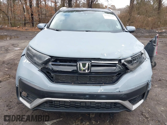 2021 Honda CR-V Touring with VIN 2HKRW2H90MH680172, listed as a IAAI auction lot 41708749 with 26,619 mi miles. Bid and sale history available at carsss.com. Image 11.