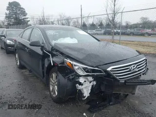2015 Hyundai Sonata SE z VIN 5NPE24AF0FH174866, wystawiony jako IAAI lot #41114740 z przebiegiem 117 275 mil mil oraz . Historia ofert i sprzedaży dostępna na DreamBid. Obrazek 1.