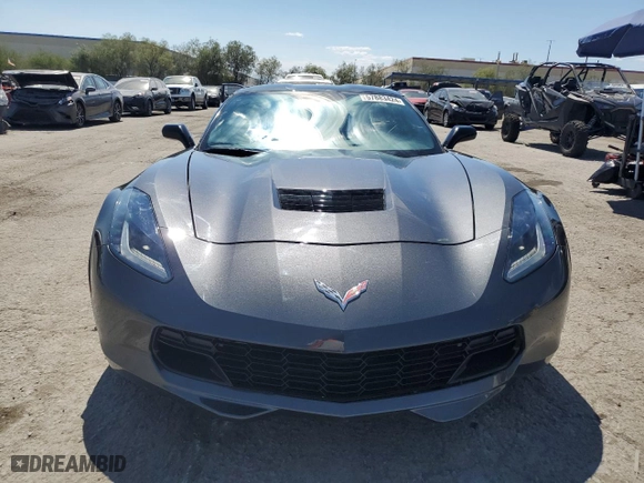 2017 Chevrolet Corvette Grand Sport 1LT with VIN 1G1YW2D74H5105118, listed as a Copart auction lot 57883424 with 30,960 mi miles and Salvage Title. Bid and sale history available at carsss.com. Image 5.