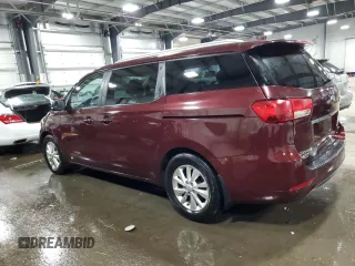 2016 Kia Sedona LX with VIN KNDMB5C17G6112900, listed as a Copart auction lot 66140554 with 208,132 mi miles and Salvage Title. Bid and sale history available at carsss.com. Image 2.