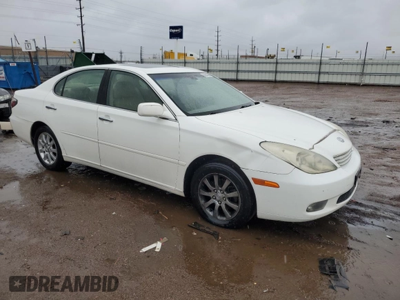 2004 Lexus ES 350 with VIN JTHBA30G840015872, listed as a Copart auction lot 56040685 with 206,195 mi miles and Clean Title. Bid and sale history available at DreamBid. Image 4.