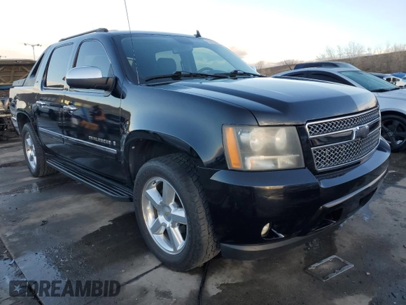 2009 Chevrolet Avalanche with VIN 3GNFK32Y79G252529, listed as a Copart auction lot 85516074 with 130,101 mi miles and Salvage Title. Bid and sale history available at DreamBid. Image 4.