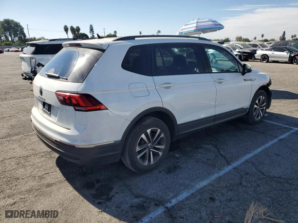 2022 Volkswagen Tiguan S with VIN 3VV1B7AX1NM071684, listed as a Copart auction lot 78923434 with 50,545 mi miles and Salvage Title. Bid and sale history available at carsss.com. Image 3.