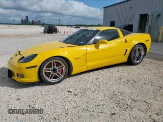 2008 Chevrolet Corvette Z06 with VIN 1G1YY26E085131074, listed as a Copart auction lot 57843475 with 57,087 mi miles and Salvage title. Bid and sale history available at DreamBid. Image 1.