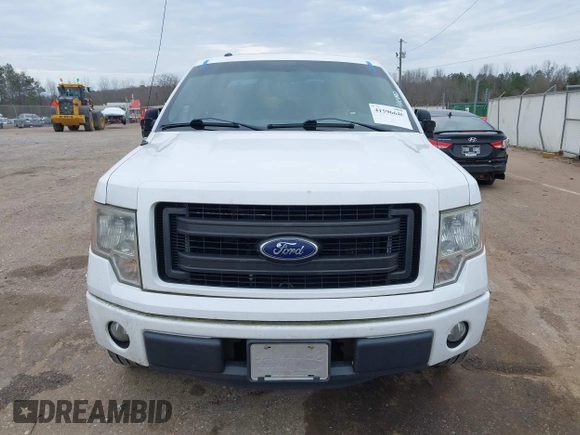 2013 Ford F-150 XL with VIN 1FTFX1CFXDFC69539, listed as a IAAI auction lot 41596646 with 112,098 mi miles. Bid and sale history available at carsss.com. Image 12.