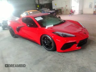 2022 Chevrolet Corvette 2LT z VIN 1G1YB2D46N5100550, wystawiony jako IAAI lot #41269951 z przebiegiem 65 340 mil mil oraz . Historia ofert i sprzedaży dostępna na DreamBid. Obrazek 1.