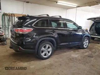 2014 Toyota Highlander Limited with VIN 5TDDCRFH3ES005028, listed as a Copart auction lot 51799655 with 196,537 mi miles and Salvage title. Bid and sale history available at DreamBid. Image 3.