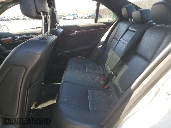 2011 Mercedes-Benz C 300 Sport with VIN WDDGF8BB8BR185395, listed as a Copart auction lot 47093435 with 137,621 mi miles and Clean title. Bid and sale history available at DreamBid. Image 10.