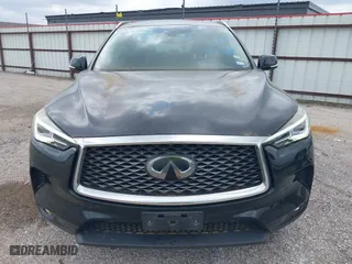 2019 Infiniti QX50 LUXE with VIN 3PCAJ5M35KF100862, listed as a IAAI auction lot 42117385 with 81,089 mi miles. Bid and sale history available at carsss.com. Image 12.