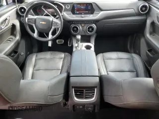 2021 Chevrolet Blazer LT with VIN 3GNKBDR40MS539126, listed as a Copart auction lot 76137134 with 87,550 mi miles and Salvage title. Bid and sale history available at DreamBid. Image 8.