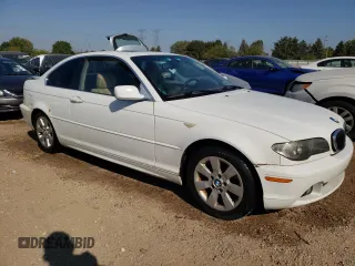 2006 BMW 3 Series 325Ci with VIN WBABD33446PL09027, listed as a Copart auction lot 71662564 with 168,122 mi miles and Salvage Title. Bid and sale history available at carsss.com. Image 4.