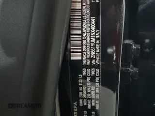 2022 Maserati Levante with VIN ZN661YUM1NX400441, listed as a Copart auction lot 84326324 with 11,966 mi miles and Salvage title. Bid and sale history available at DreamBid. Image 13.