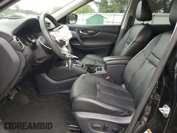 2017 Nissan Rogue SL with VIN 5N1AT2MV2HC857035, listed as a Copart auction lot 62498895 with 88,385 mi miles and Salvage title. Bid and sale history available at DreamBid. Image 7.