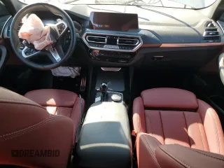 2024 BMW X3 xDrive30i with VIN 5UX53DP06R9U94835, listed as a Copart auction lot 48627865 with 0 mi miles and Salvage Title. Bid and sale history available at carsss.com. Image 8.