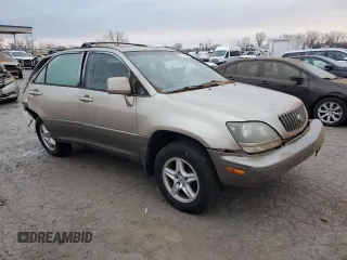 1999 Lexus RX 300 Luxury SUV with VIN JT6HF10U3X0054517, listed as a Copart auction lot 87036024 with 0 mi miles and Salvage Title. Bid and sale history available at carsss.com. Image 4.