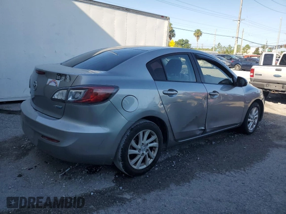 2012 Mazda 3 i Touring с VIN JM1BL1V78C1553053, выставлен на аукционе Copart как лот 60194585 с пробегом 188 718 миль миль и Списание • Salvage title. История ставок и продаж доступна на DreamBid. Изображение 3.