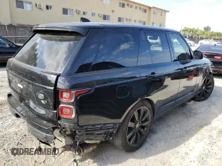 2021 Land Rover Range Rover z VIN SALGR2SU8MA419271, wystawiony jako Copart lot #47368034 z przebiegiem 48 339 mil mil oraz Szkoda całkowita • Salvage title. Historia ofert i sprzedaży dostępna na DreamBid. Obrazek 3.