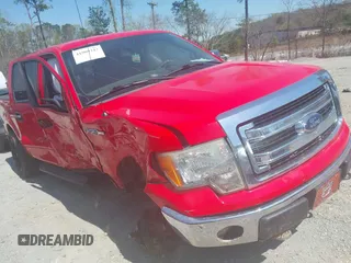 2013 Ford F-150 XL with VIN 1FTFW1EF3DKE06358, listed as a IAAI auction lot 41909342 with 170,732 mi miles. Bid and sale history available at carsss.com. Image 1.