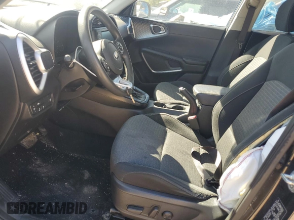2021 Kia Soul S with VIN KNDJ23AU5M7124490, listed as a Copart auction lot 43942885 with 86,240 mi miles and Salvage Title. Bid and sale history available at DreamBid. Image 7.