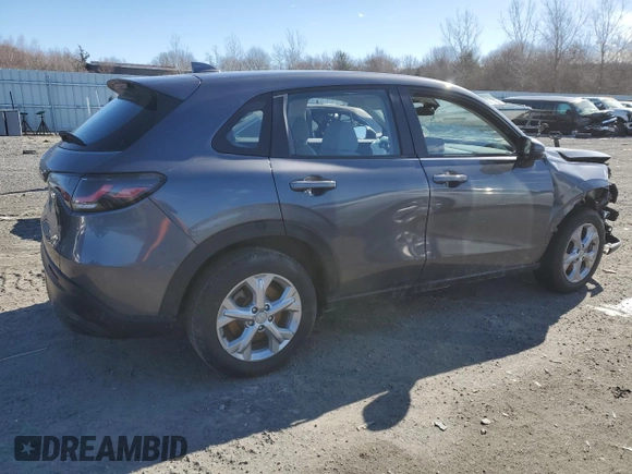 2024 Honda HR-V LX with VIN 3CZRZ2H38RM733425, listed as a Copart auction lot 45889935 with 40,793 mi miles and Salvage title. Bid and sale history available at DreamBid. Image 3.