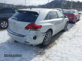 2013 Toyota Venza LE with VIN 4T3BK3BB0DU079593, listed as a IAAI auction lot 41378312 with 134,895 mi miles. Bid and sale history available at carsss.com. Image 4.
