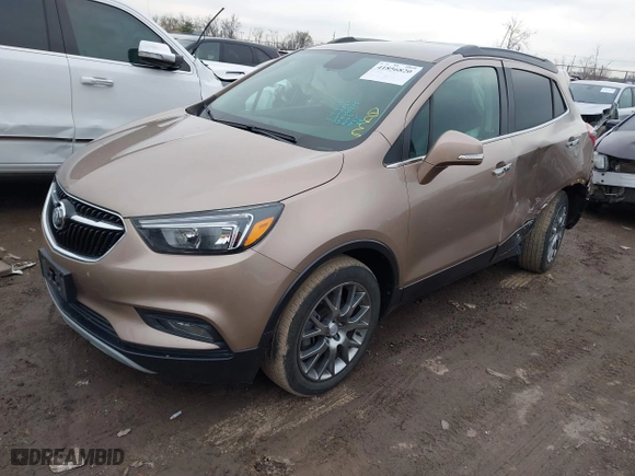 2019 Buick Encore Sport Touring with VIN KL4CJ1SB8KB895575, listed as a IAAI auction lot 41856820 with 42,523 mi miles. Bid and sale history available at carsss.com. Image 18.