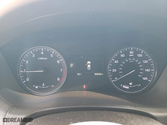 2016 Hyundai Genesis 3.8L with VIN KMHGN4JE3GU106166, listed as a Copart auction lot 84873584 with 82,609 mi miles and Salvage Title. Bid and sale history available at carsss.com. Image 9.